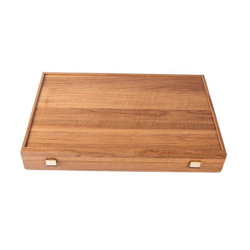 Backgammon: Tobacco & Blue Leather - Image 3