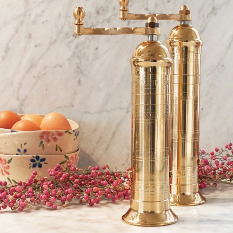 Pepper & Salt Mills: Brass / Copper