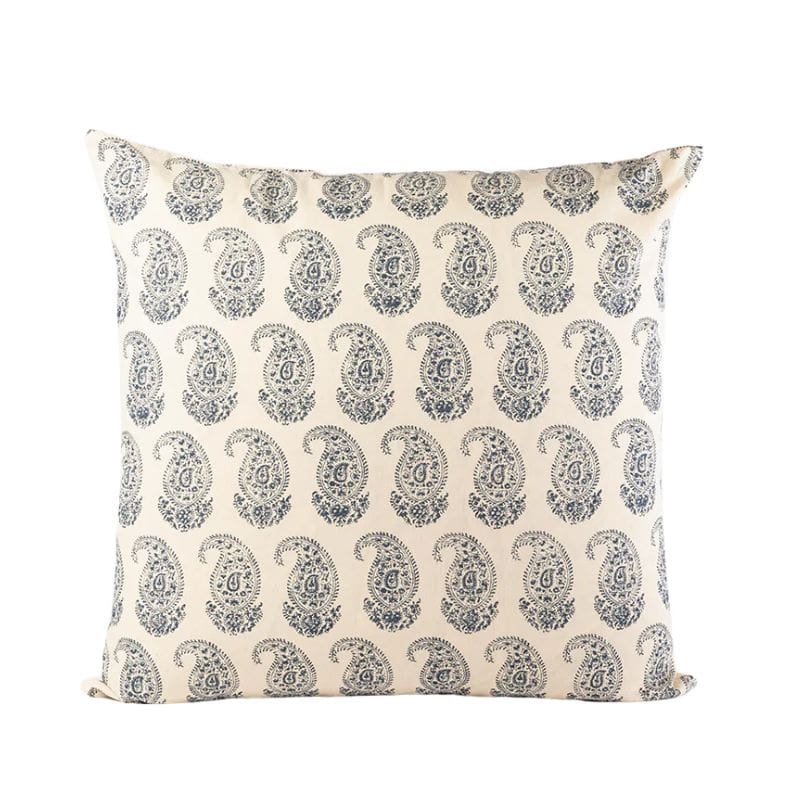 Paisley Indigo on Cotton