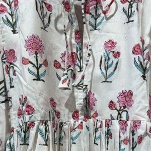 Alternative view of White Flower Midi Dress