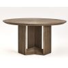 Brushed Oak Round Table1