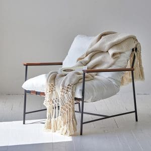 Steel and Leather Armchair5