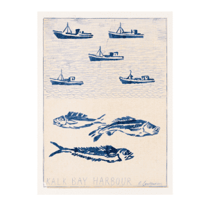 Kalk Bay Harbour by Benjamin Coutouvidis