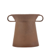 Serax Marie-Ann Vase 03 large red brown stoneware sculptural vase by Marie Michielssen