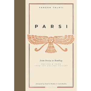 Parsi cookbook by Farokh Talati hardcover Persian Indian recipe book with traditional cultural dishes