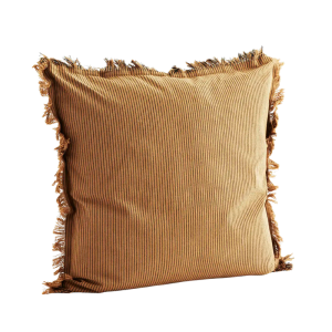 Striped Ochre Scatter with Fringe
