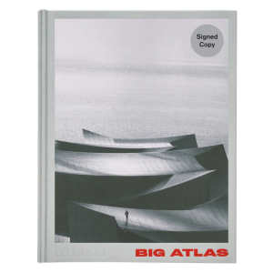 BIG Atlas architecture coffee table book by Bjarke Ingels Group featuring contemporary architecture projects and design illustrations