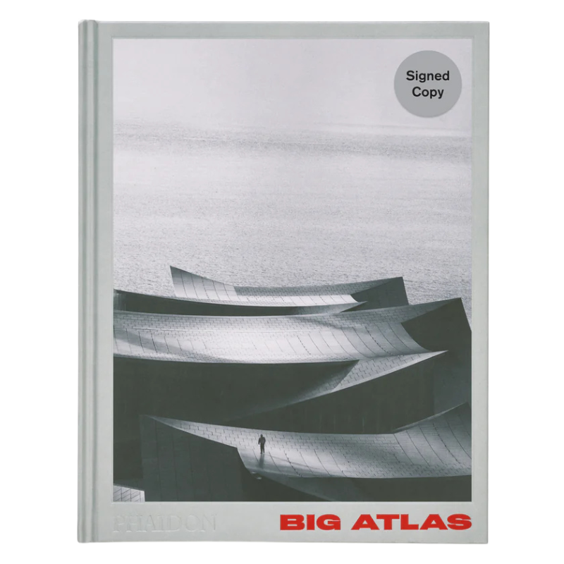 BIG Atlas architecture coffee table book by Bjarke Ingels Group featuring contemporary architecture projects and design illustrations