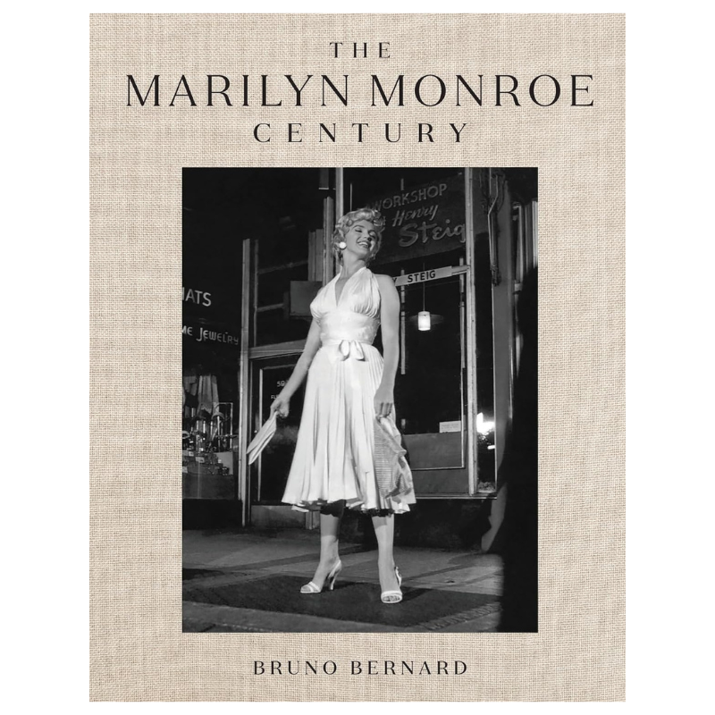 The Marilyn Monroe Century From Norma Jeane to Icon photography book featuring rare and iconic Marilyn Monroe photographs