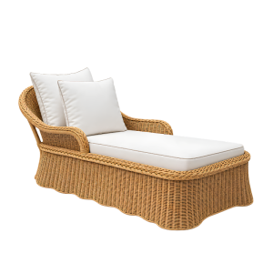 Scalloped Outdoor Daybed