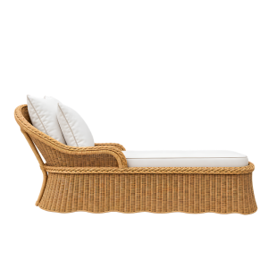 Alternative view of Scalloped Outdoor Daybed
