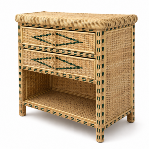 Alternative view of Marrakech Nightstand Green